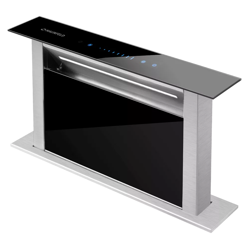 Кухонная вытяжка встраиваемая в столешницу MAUNFELD Prestige 60 RU чёрный