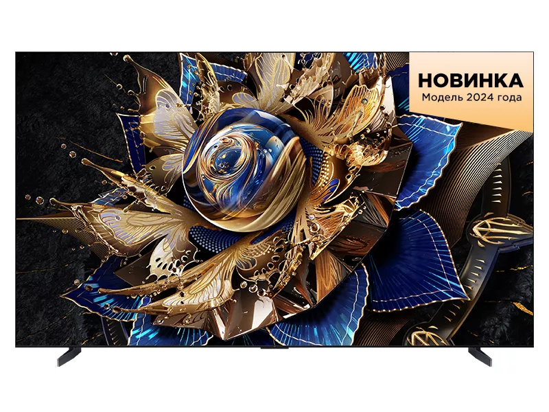 Телевизор TCL 115X955 RU, черный