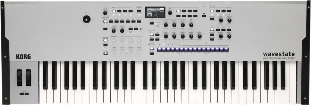 Синтезатор Korg Wavestate SE Platinum, серебристый
