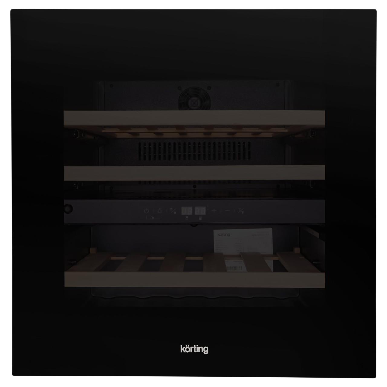 Встраиваемый винный шкаф Korting KFW 604 DB GN RU